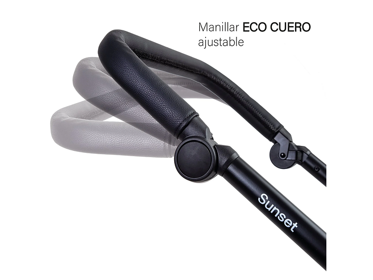 COCHE CUNA TRAVEL SYSTEM ISOFIX SUNSET PREMIUM NEGRO BEBESIT 6