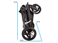 COCHE TRAVEL SYSTEM BEBESIT QUANTUM ROSADO - Miniatura 7