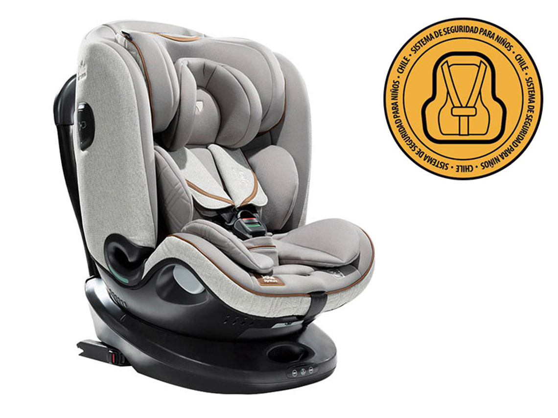 SILLA DE AUTO CONVERTIBLE JOIE I-SPIN GROW OYSTER 1