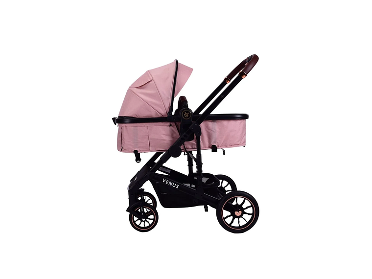 COCHE TRAVEL SYSTEM VENUS PINK 2 EN 1 4
