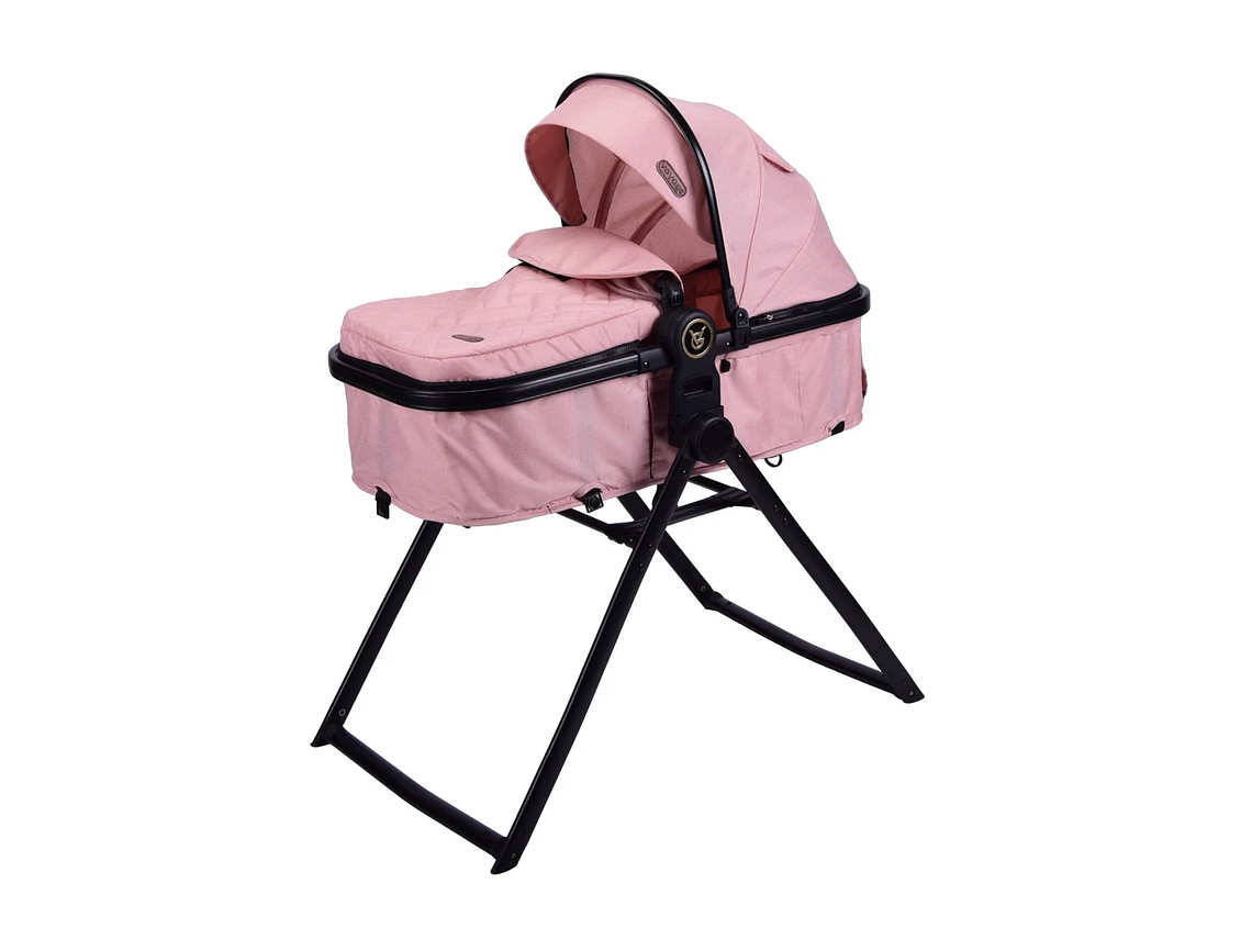 COCHE TRAVEL SYSTEM VENUS PINK 2 EN 1 5