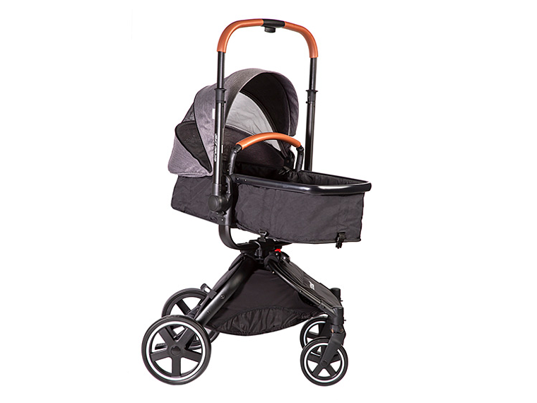 COCHE TRAVEL SYSTEM BEBESIT DELUXE 360° NEGRO 6