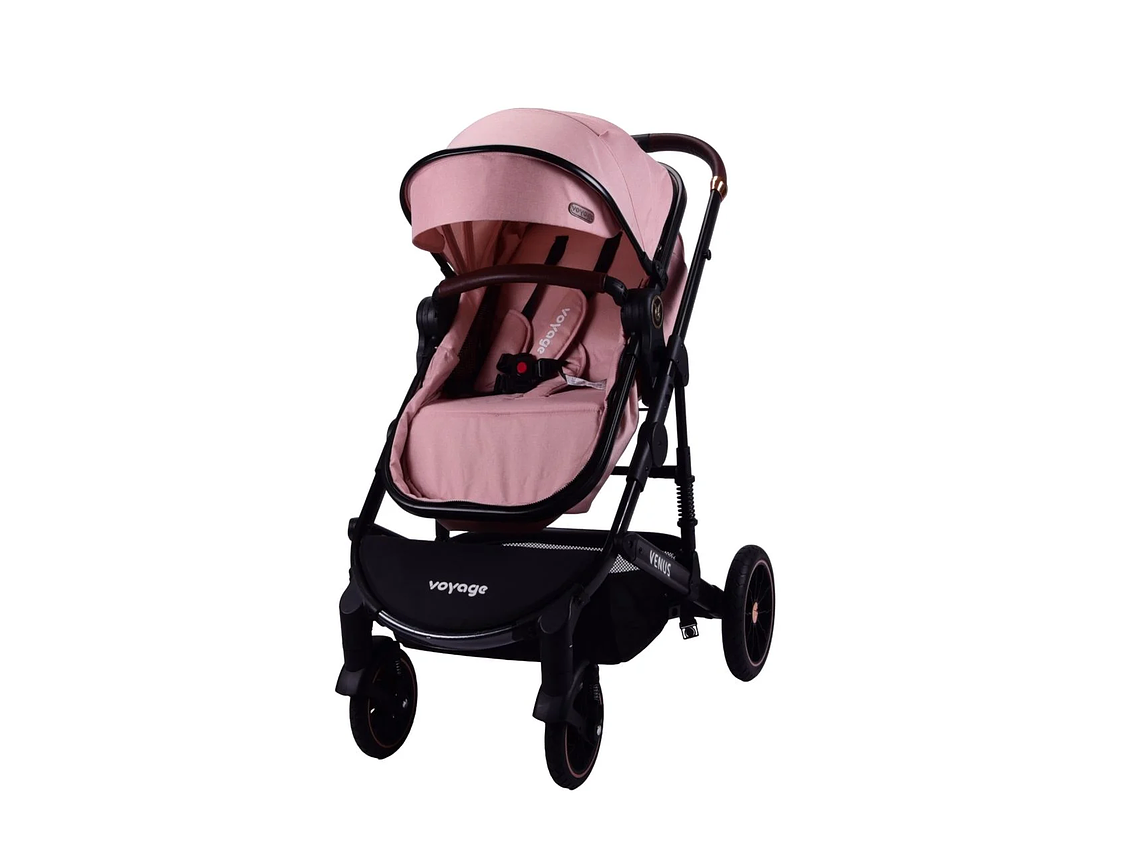 COCHE TRAVEL SYSTEM VENUS PINK 2 EN 1 6