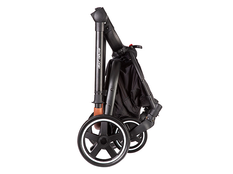 COCHE TRAVEL SYSTEM BEBESIT DELUXE 360° NEGRO 7