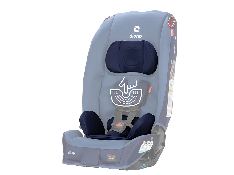 SILLA DE AUTO CONVERTIBLE DIONO RADIAN® 3R EDICIÓN LIMITADA (OLEADA AZUL) 4