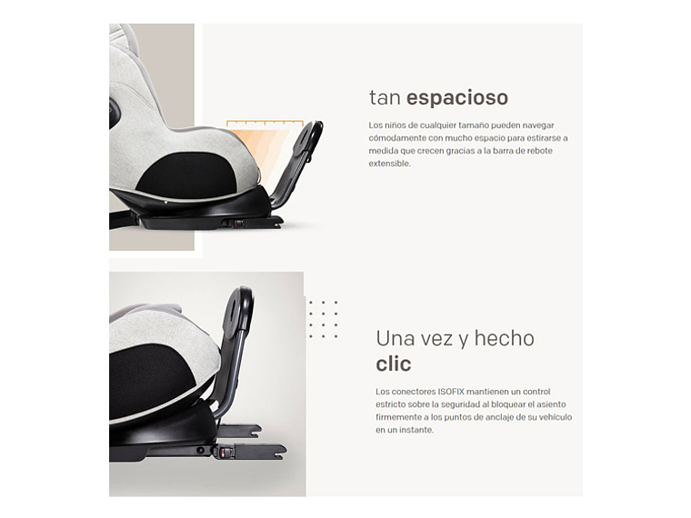 SILLA BUTACA JOIE C2103 GRIS CLARO 9