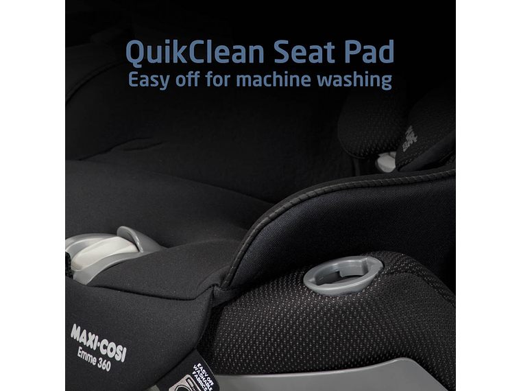 SILLA DE AUTO CONVERTIBLE EMME 360° MIDNIGHT BLACK MAXI COSI 5