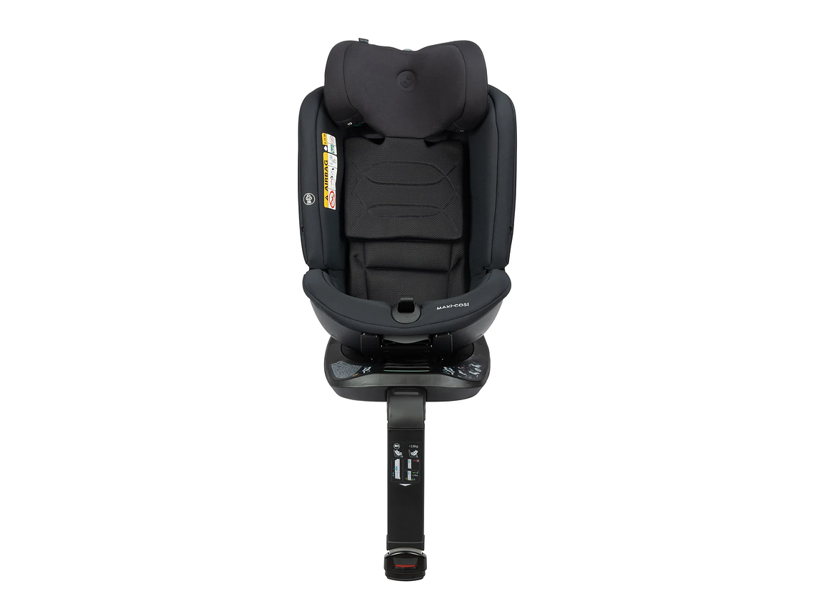 SILLA AUTO CONVERTIBLE SPINEL 360° PLUS O12 AUTHENTIC BLACK 5