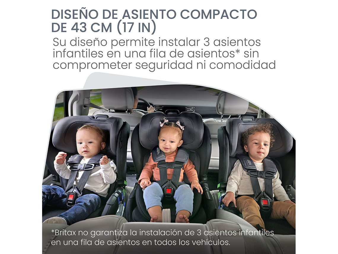 SILLA DE AUTO CONVERTIBLE POPLAR STONE ONYX BRITAX 7