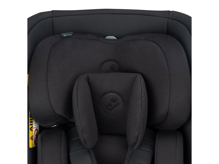 SILLA AUTO CONVERTIBLE SPINEL 360° PLUS O12 AUTHENTIC BLACK 8