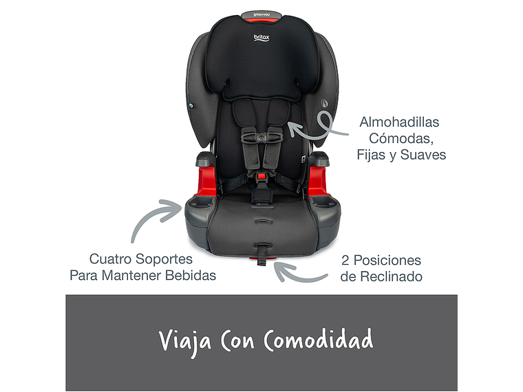 SILLA AUTO BUTACA GROW WITH YOU MOD BLACK 5