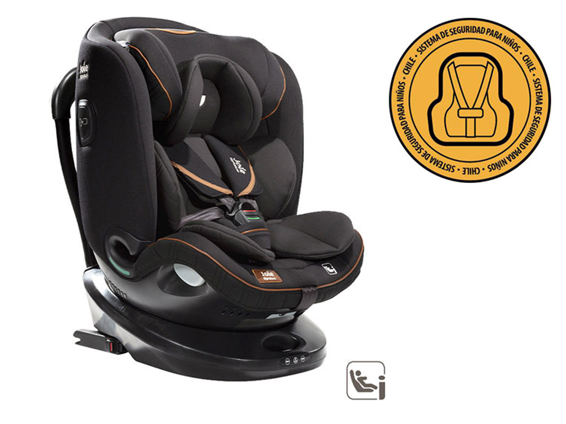SILLA AUTO JOIE I-SPIN GROW ECLIPSE CARBON 1