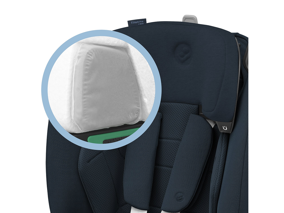 SILLA AUTO COMBINADAS TITAN PRO I-SIZE AUTHENTIC BLUE 6