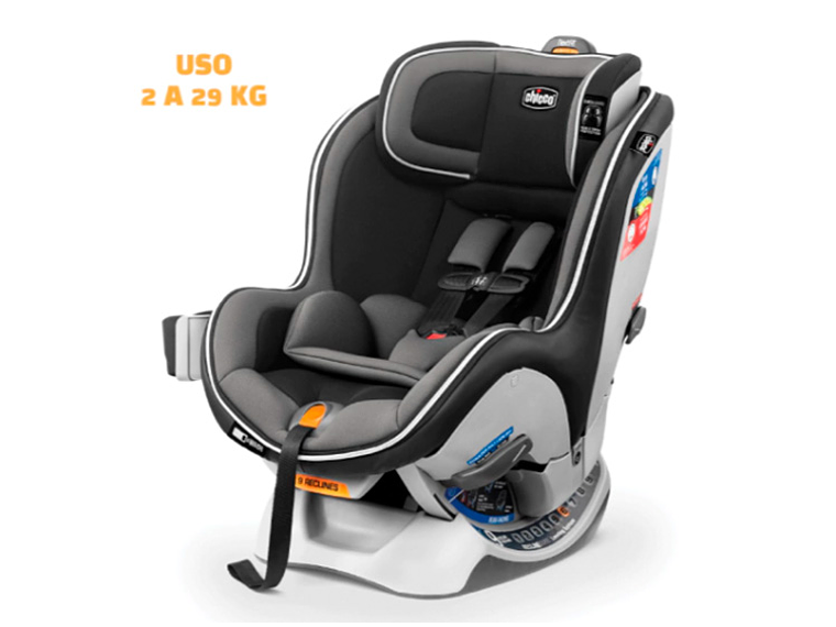 SILLA AUTO CHICCO SILLA CONVERTIBLE NEXTFITCLEAR LATCH GRIS 2