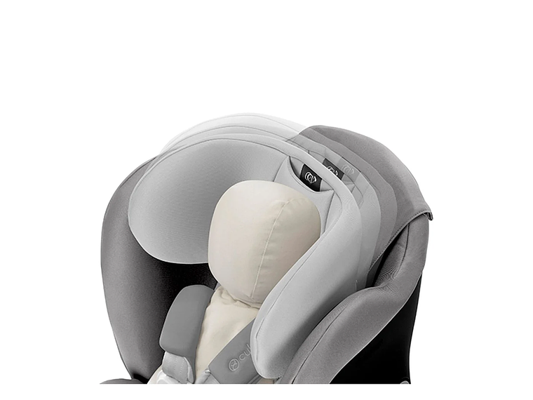 SILLA DE AUTO CONVERTIBLE ETERNIS S GRIS 9