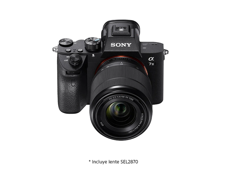 CÁMARA MIRRORLESS FULL-FRAME ILCE-7M3K 1