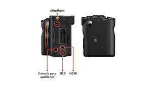 CÁMARA COMPACTA FULL-FRAME ALPHA 7C