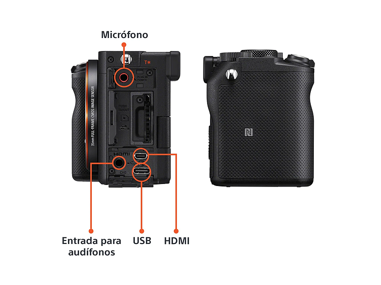 CÁMARA COMPACTA FULL-FRAME ALPHA 7C 2
