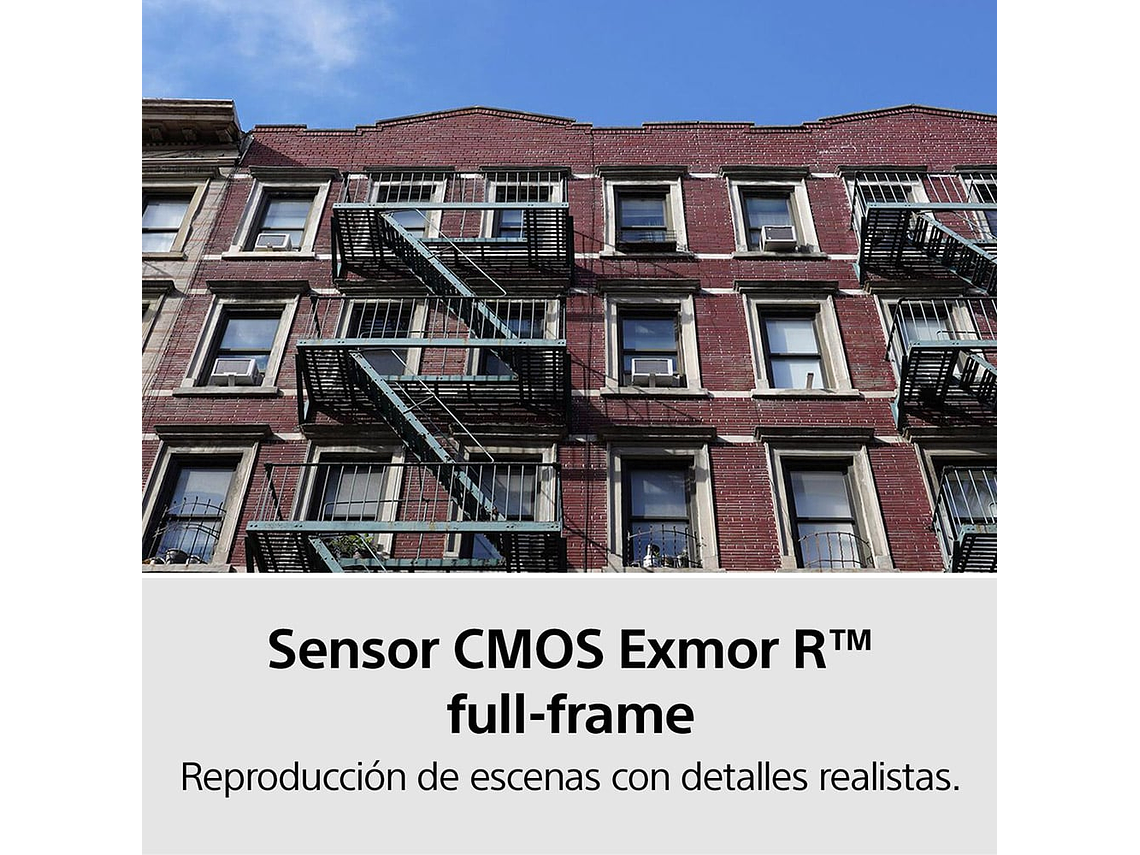 CÁMARA MIRRORLESS FULL-FRAME ILCE-7M3K 7