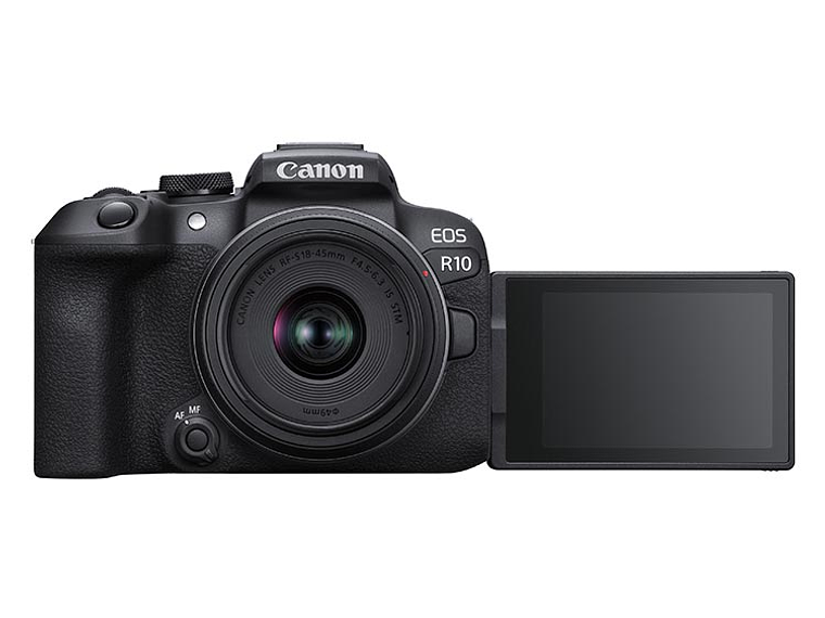 CÁMARAS DSLR REFLEX CANON EOS R10 WI-FI 24.4 MP RF-S 18-45 MM 4