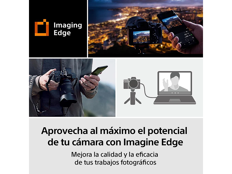 CÁMARA MIRRORLESS ILCE-7M3 CON SENSOR FULLFRAME 9