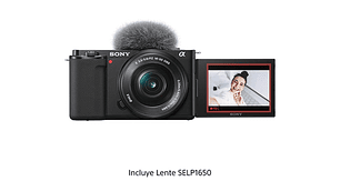 CAMARA SONY DIGITAL ZV-E10L E38