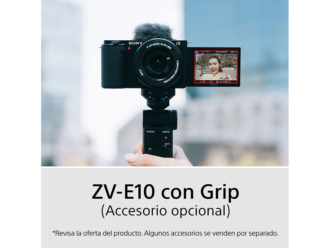 CAMARA APS-C ZV-E10 CON LENTE SELP1650 7