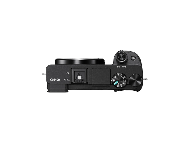 CÁMARA ILCE-6400B CON MONTURA E Y SENSOR APS-C 3