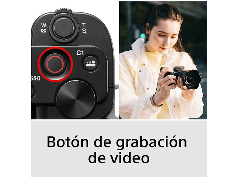 CAMARA SONY DIGITAL ZV-E10L E38 6