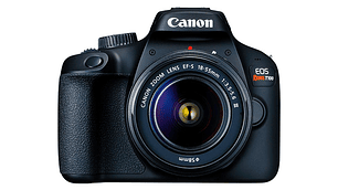 CAMARA CANON REBEL T100 + LENTE 18-55