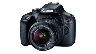 CAMARA CANON REBEL T100 + LENTE 18-55