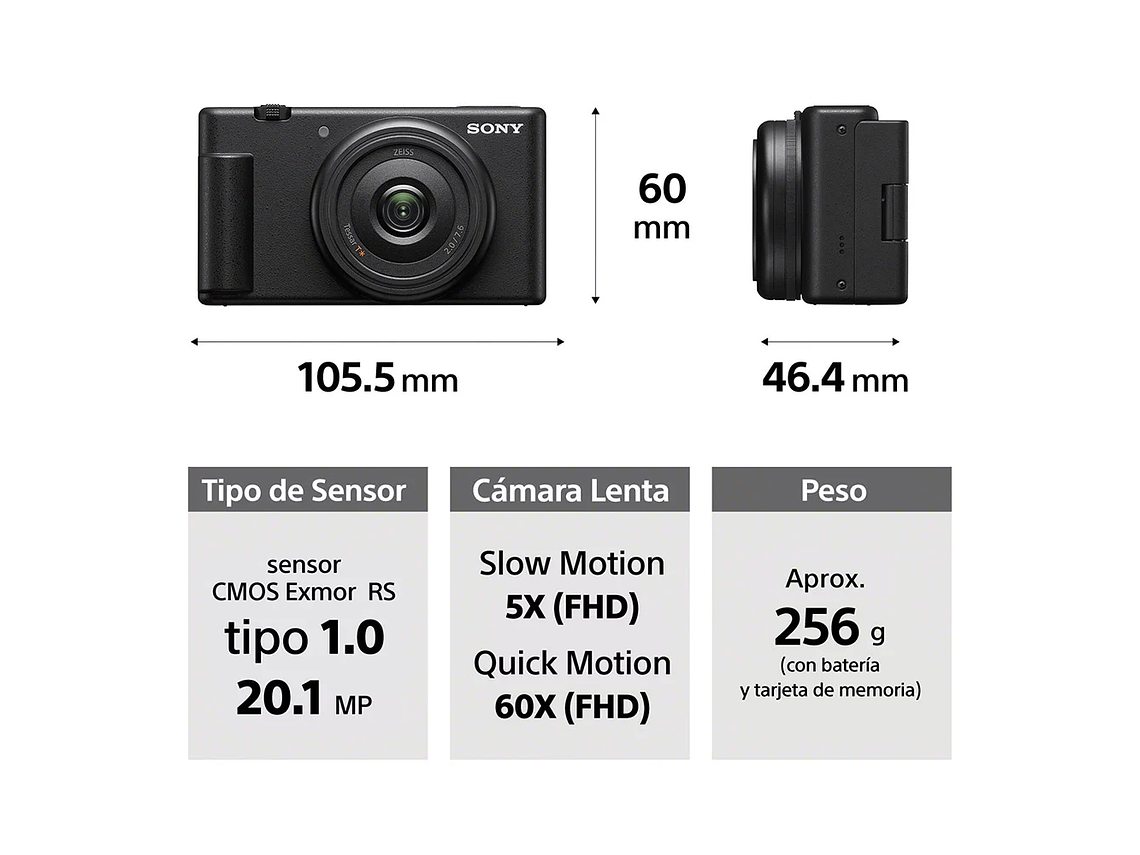 CAMARA ZV-1F PARA VIDEOBLOGS 2