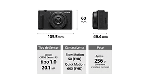 CAMARA ZV-1F PARA VIDEOBLOGS