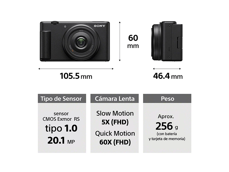CAMARA ZV-1F PARA VIDEOBLOGS 2