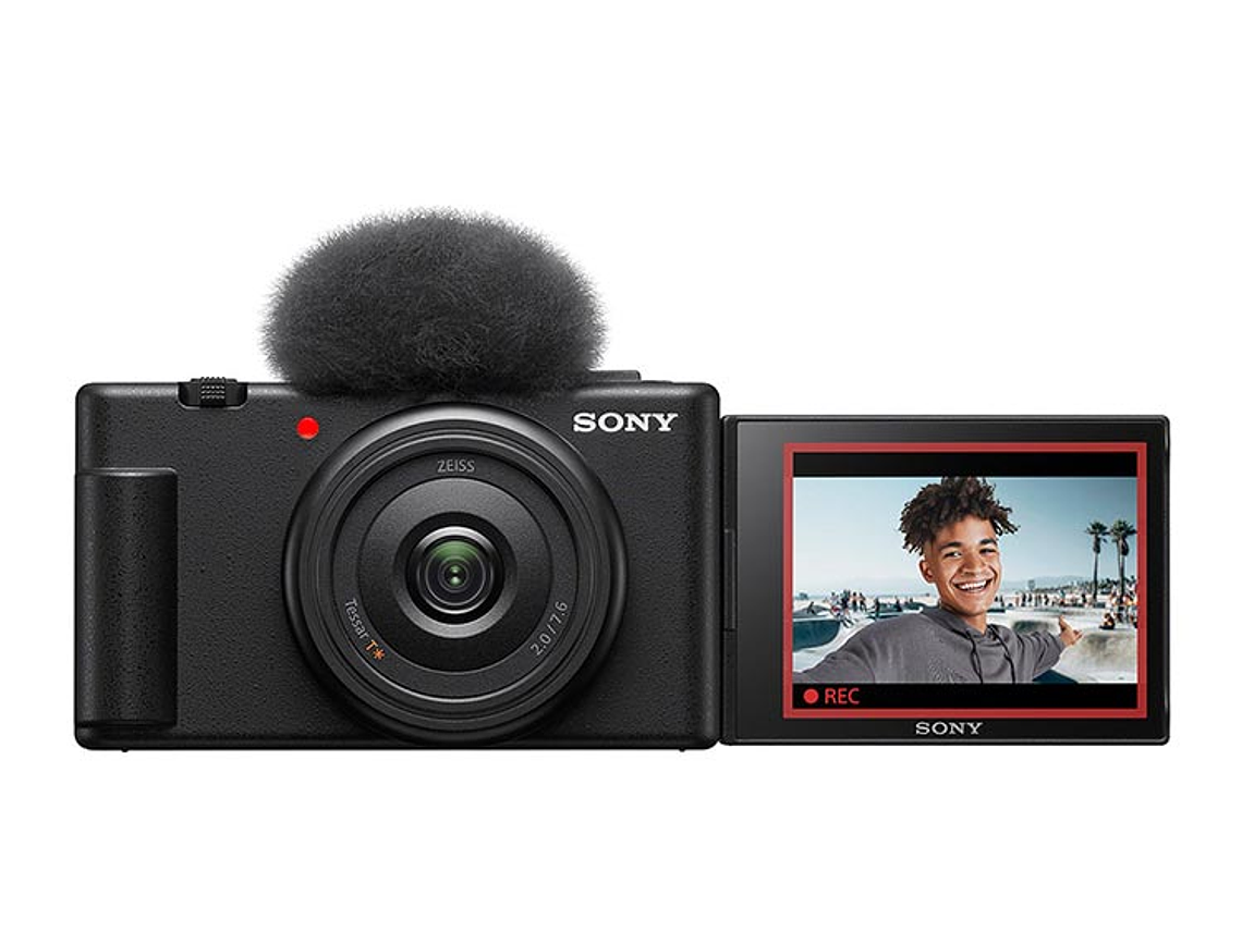 CÁMARA VÍDEO DEPORTIVA SONY ZV-1F WI-FI BLUETOOTH 20.1 MP VIDEOBLOGS 1