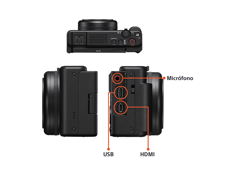 CAMARA ZV-1F PARA VIDEOBLOGS 3