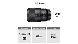 LENTE TELEOBJETIVO FE 90 MM F2.8