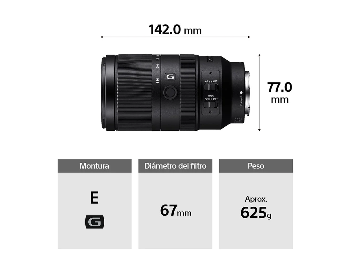 E 70-350MM F4.5-6.3 G OSS 2