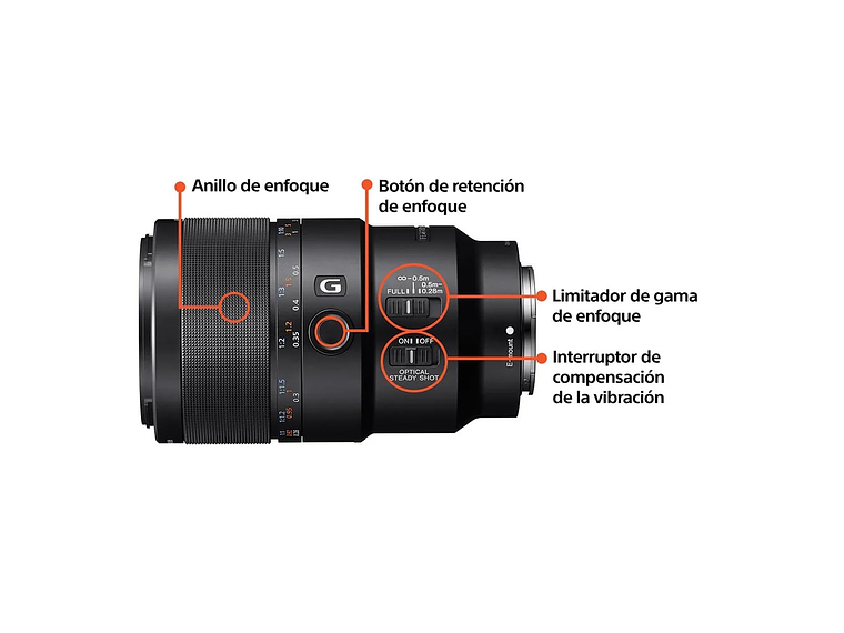 LENTE TELEOBJETIVO FE 90 MM F2.8 4