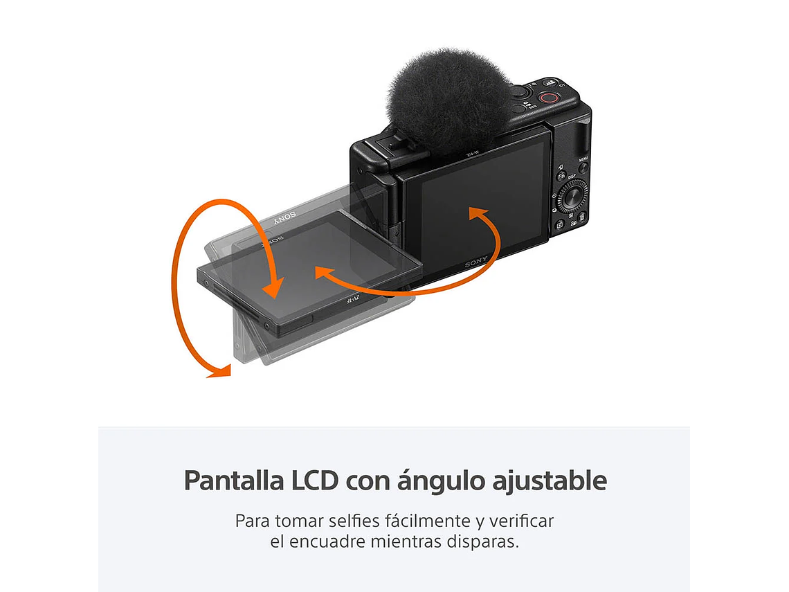 CAMARA ZV-1F PARA VIDEOBLOGS 8