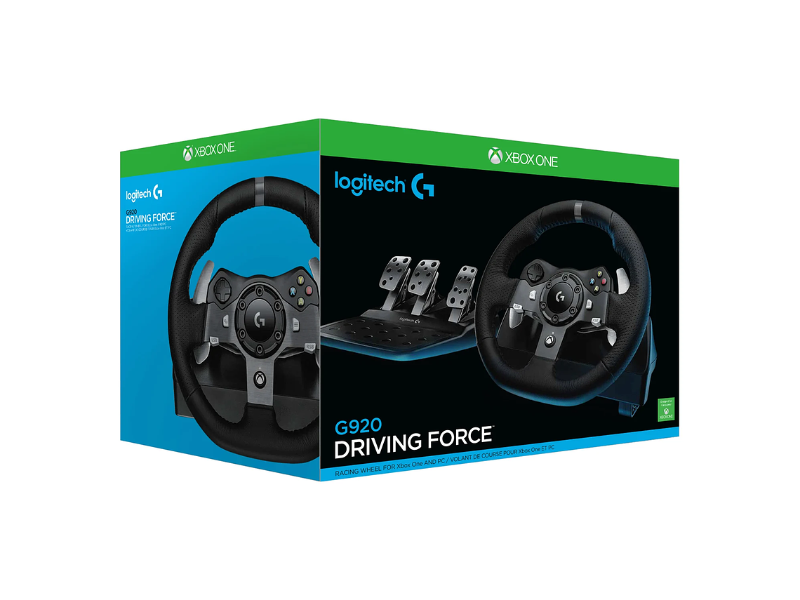941-000122 VOLANTE LOGITECH FORCE RACING G920 XBOX ONE Y PC 3