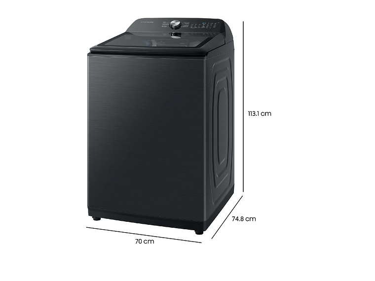 LAVADORA DE CARGA SUPERIOR 24KG CON ECO BUBBLE 3