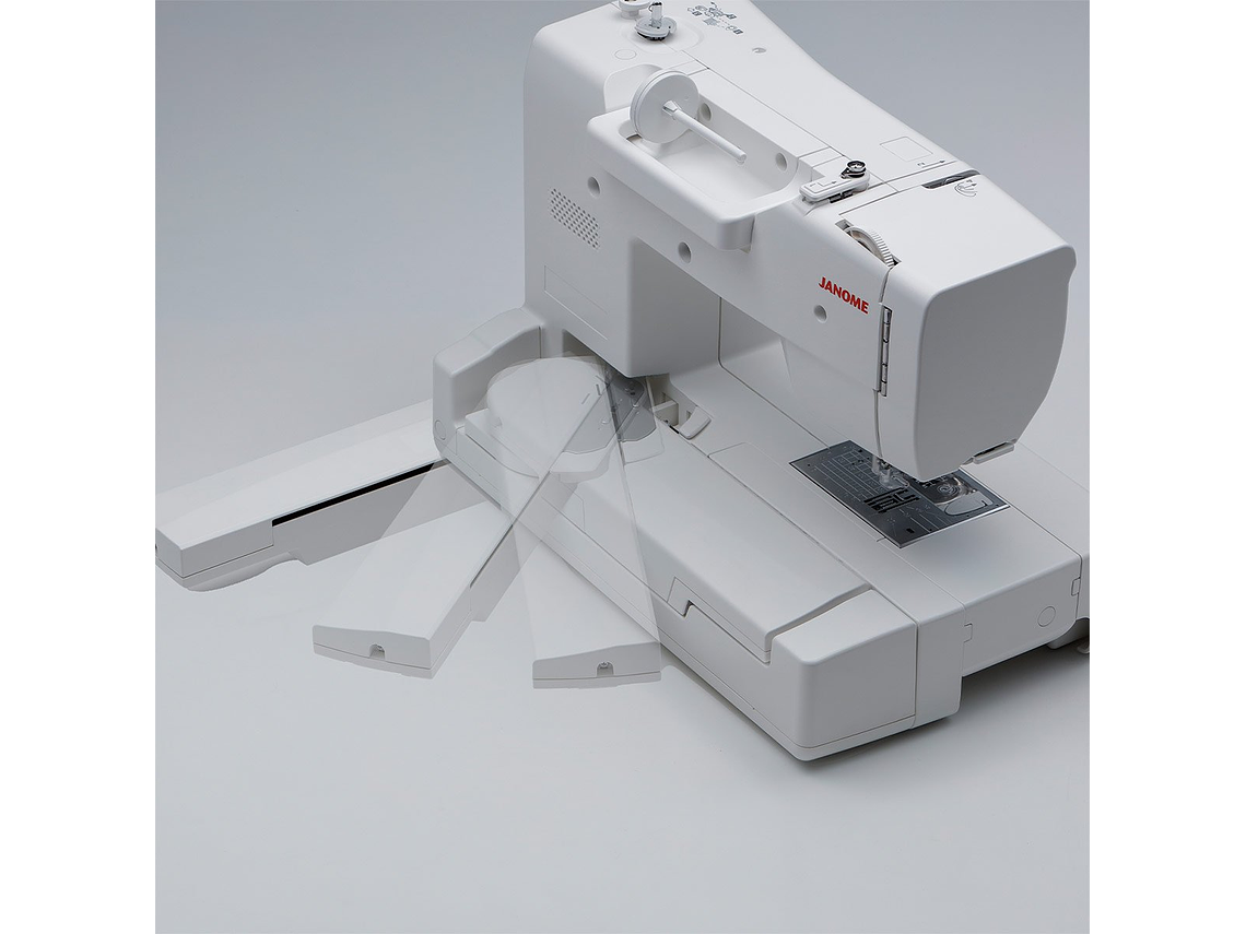 MÁQUINA DE COSER BORDAR JANOME MEMORY CRAFT 1000 6