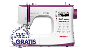 MAQUINA DE COSER NECCHI NC204D CON MESA Y 13 PRENSATELAS