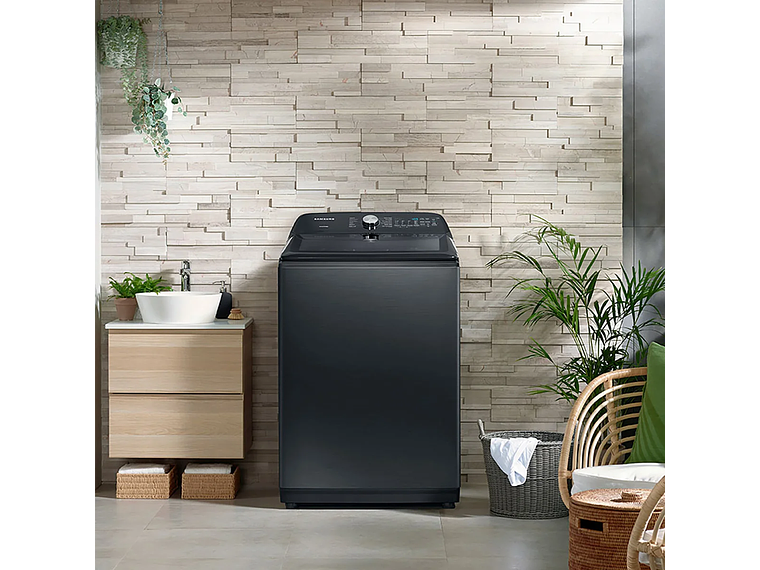 LAVADORA CARGA SUPERIOR SAMSUNG WA24A8370GV 24KG NEGRO 3