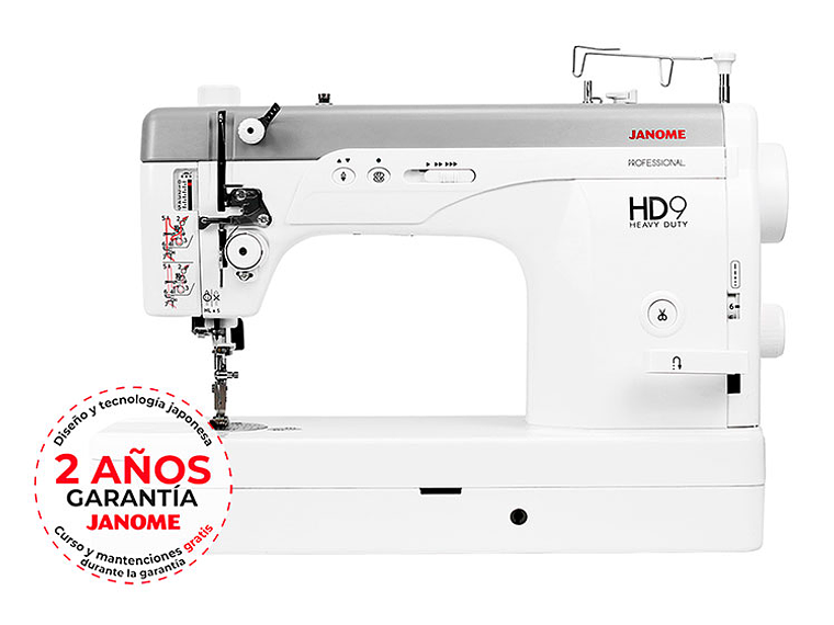 MÁQUINA DE COSER JANONE RECTA PROFESIONAL HD9 5