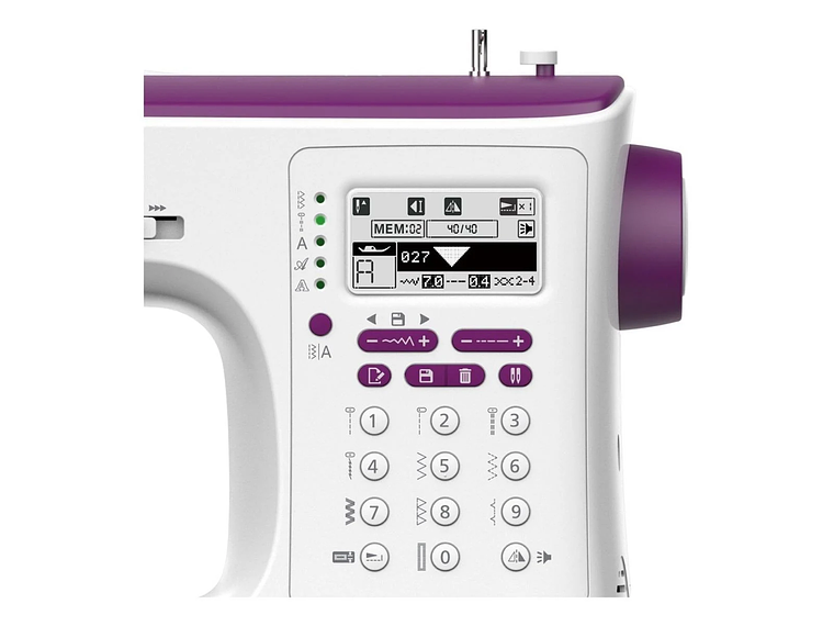 MAQUINA DE COSER NECCHI NC204D CON MESA Y 13 PRENSATELAS 3