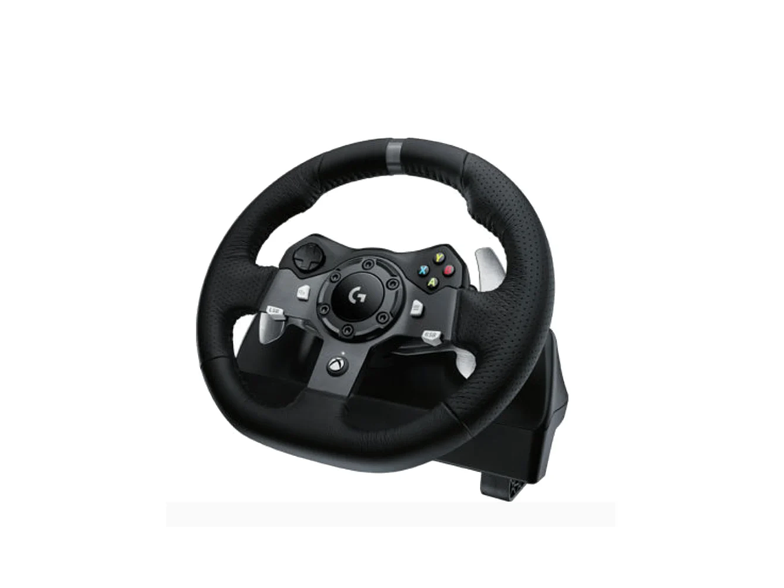 VOLANTE GAMER C/ PEDALES LOGITECH G920 DRIVING FORCE XBOX PC 4