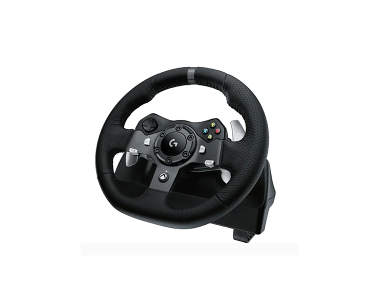 VOLANTE GAMER C/ PEDALES LOGITECH G920 DRIVING FORCE XBOX PC 4