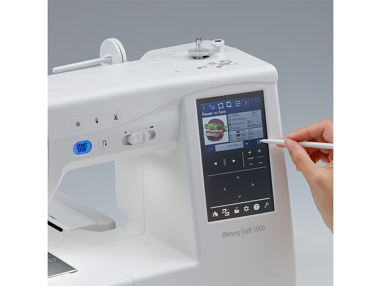 MÁQUINA DE COSER BORDAR JANOME MEMORY CRAFT 1000 8